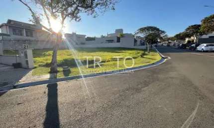 Terreno em condomínio fechado à venda na rua paiquere, 175, jardim paiquerê, valinhos por r$ 1.070.000