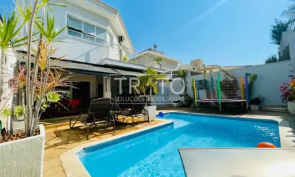 Casa em condomínio fechado com 3 quartos à venda na rua mirta coluccini porto, 1395, parque rural fazenda santa cândida, campinas, 229 m2 por r$ 1.749.000