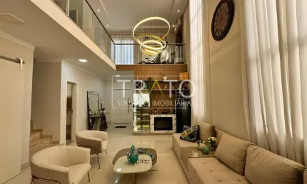 Casa em condomínio fechado com 4 quartos à venda na Rua Augusta Bernardes Moreira, 10, Parque das Quaresmeiras, Campinas, 340 m2 por R$ 2.700.000