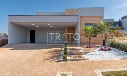 Casa em condomínio fechado com 3 quartos à venda na rua ilha de santorini, 168, parque brasil 500, paulínia, 198 m2 por r$ 1.780.000
