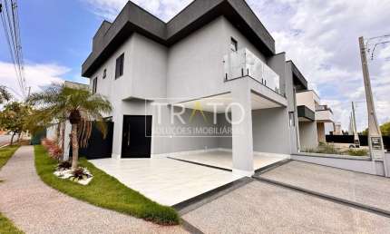 Casa em condomínio fechado com 3 quartos à venda na Avenida Luiz Greco, 600, Vila Monte Alegre, Paulínia, 160 m2 por R$ 1.300.000