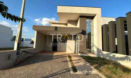 Casa em condomínio fechado com 3 quartos à venda na Avenida Luiz Greco, 600, Vila Monte Alegre, Paulínia, 140 m2 por R$ 894.000