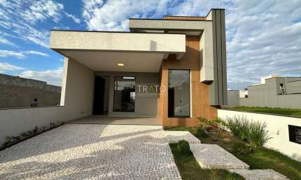 Casa em condomínio fechado com 3 quartos à venda na Avenida Luiz Greco, 600, Vila Monte Alegre, Paulínia, 136 m2 por R$ 899.000