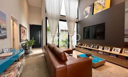 Casa em condomínio fechado com 3 quartos à venda na Avenida Manoel Polycarpo de Azevedo Joffily Junior, s/n°, Swiss Park, Campinas, 180 m2 por R$ 2.500.000