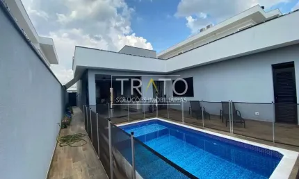 Casa em condomínio fechado com 3 quartos à venda na Estrada Municipal PLN-360, s/n°, Terras do Cancioneiro, Paulínia, 210 m2 por R$ 1.660.000