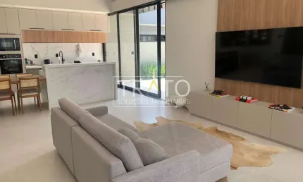 Casa em condomínio fechado com 3 quartos à venda na Rua Izolino Clemente Duarte, 650, Condominio Villa Bella, Paulínia, 221 m2 por R$ 2.100.000