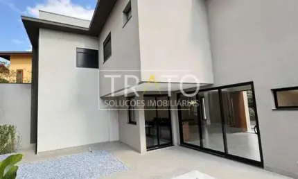 Casa em condomínio fechado com 3 quartos à venda na Rua San Conrado, 415, Loteamento Caminhos de San Conrado (Sousas), Campinas, 215 m2 por R$ 1.890.000