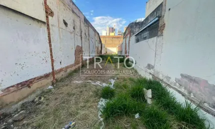 Terreno comercial à venda na Rua José de Alencar, 512, Centro, Campinas por R$ 300.000
