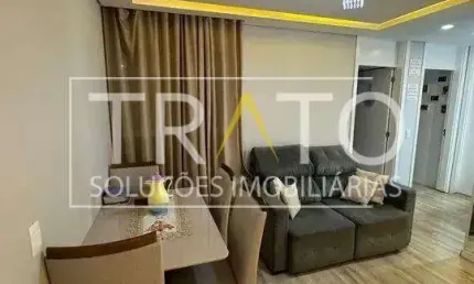 Apartamento com 2 quartos à venda na rua professora amália de arruda legendre martini, 1426, jardim do lago continuação, campinas, 48 m2 por r$ 320.000