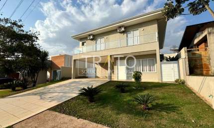 Casa em condomínio fechado com 4 quartos para alugar na Estrada Municipal PLN-360, s/n°, Terras do Cancioneiro, Paulínia, 252 m2 por R$ 10.000