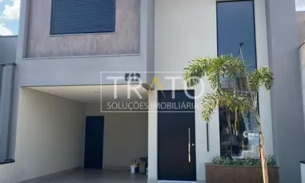 Casa em condomínio fechado com 3 quartos à venda na Avenida Luiz Greco, 600, Vila Monte Alegre, Paulínia, 174 m2 por R$ 1.450.000
