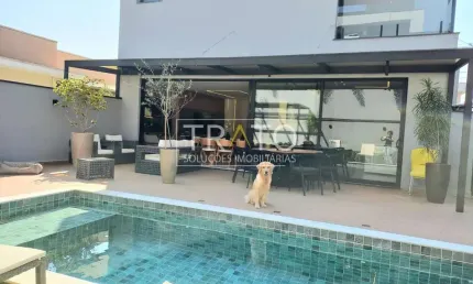 Casa em condomínio fechado com 3 quartos à venda na Avenida Dois, 1515, Jardim São Marcos, Valinhos, 260 m2 por R$ 1.990.000