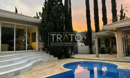 Casa em condomínio fechado com 5 quartos à venda na Rua Emilio Romanetti, 230, Village Visconde de Itamaracá, Valinhos, 531 m2 por R$ 5.800.000
