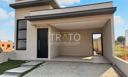 Casa em condomínio fechado com 3 quartos à venda na avenida antonio baptista piva, 177, vila monte alegre, paulínia, 135 m2 por r$ 930.000