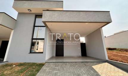 Casa em condomínio fechado com 3 quartos à venda na Avenida Antonio Baptista Piva, 177, Vila Monte Alegre, Paulínia, 131 m2 por R$ 1.100.000