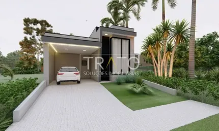 Casa em condomínio fechado com 3 quartos à venda na avenida luiz greco, 600, vila monte alegre, paulínia, 140 m2 por r$ 1.040.000
