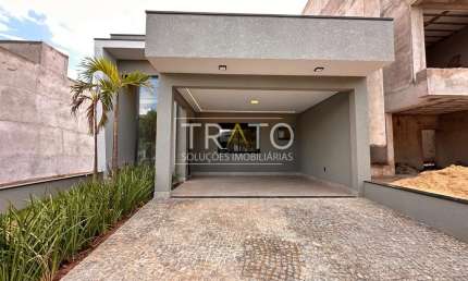 Casa em condomínio fechado com 3 quartos à venda na Avenida Luiz Greco, 600, Vila Monte Alegre, Paulínia, 138 m2 por R$ 1.040.000