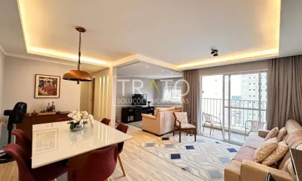 Apartamento com 3 quartos à venda na Rua Vitalino Ferro, 850, Santa Terezinha, Paulínia, 86 m2 por R$ 770.000