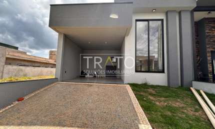 Casa em condomínio fechado com 3 quartos à venda na Avenida Luiz Greco, 600, Vila Monte Alegre, Paulínia, 141 m2 por R$ 1.040.000
