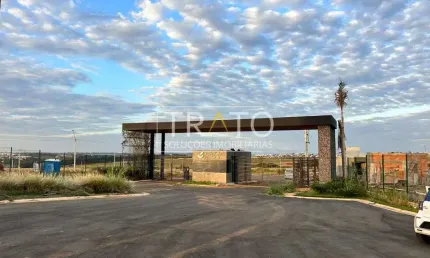 Terreno em condomínio fechado à venda na Estrada Municipal PLN, s/n°, São Bento, Paulínia por R$ 265.000