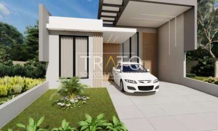 Casa em condomínio fechado com 3 quartos à venda na Avenida Luiz Greco, 600, Vila Monte Alegre, Paulínia, 141 m2 por R$ 1.100.000