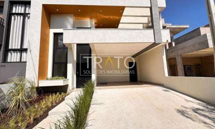 Casa em condomínio fechado com 3 quartos à venda na Avenida Luiz Greco, 600, Vila Monte Alegre, Paulínia, 149 m2 por R$ 1.300.000