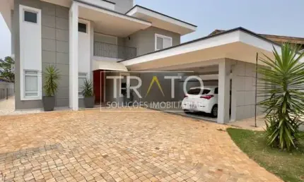 Casa em condomínio fechado com 6 quartos para alugar na Avenida Alaôr Faria de Barros, s/n°, Loteamento Alphaville Campinas, Campinas, 412 m2 por R$ 16.000