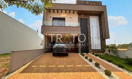 Casa em condomínio fechado com 3 quartos à venda na Avenida Luiz Greco, 600, Vila Monte Alegre, Paulínia, 196 m2 por R$ 1.590.000