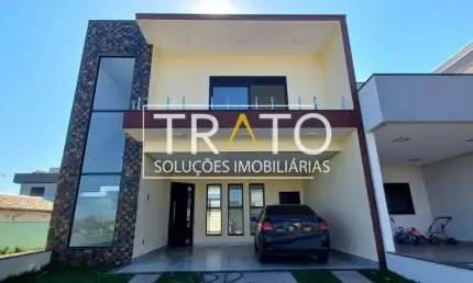 Casa em condomínio fechado com 3 quartos à venda na Avenida Luiz Greco, 600, Vila Monte Alegre, Paulínia, 191 m2 por R$ 1.300.000