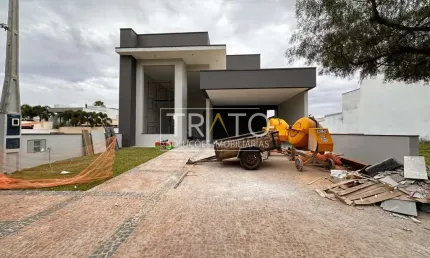 Casa em condomínio fechado com 3 quartos à venda na Avenida José Puccinelli, 1240, Campos do Conde II, Paulínia, 194 m2 por R$ 1.300.000