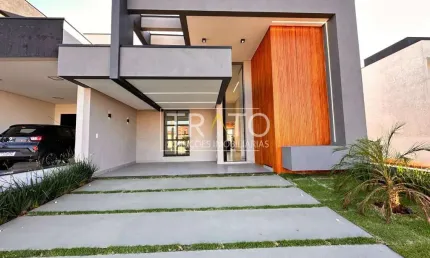 Casa em condomínio fechado com 3 quartos à venda na Avenida Luiz Greco, 600, Vila Monte Alegre, Paulínia, 147 m2 por R$ 1.224.000