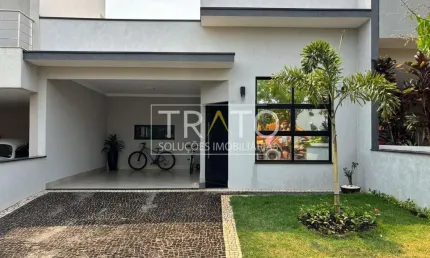 Casa em condomínio fechado com 3 quartos à venda na Avenida Luiz Greco, 600, Vila Monte Alegre, Paulínia, 140 m2 por R$ 995.000
