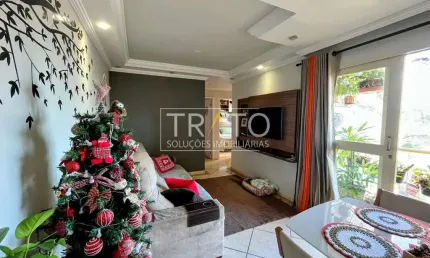Apartamento com 3 quartos à venda na rua doutor herculano gouvea neto, 460, loteamento parque são martinho, campinas, 70 m2 por r$ 425.000