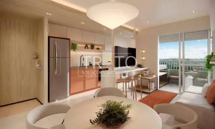 Apartamento com 2 quartos à venda na Rua Professor Antônio Nogueira Braga, 51, Mansões Santo Antônio, Campinas, 57 m2 por R$ 489.900