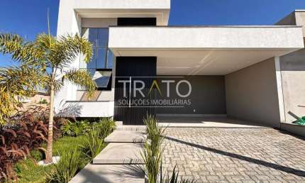 Casa em condomínio fechado com 3 quartos à venda na Avenida Antonio Baptista Piva, 177, Vila Monte Alegre, Paulínia, 140 m2 por R$ 1.249.000