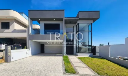 Casa em condomínio fechado com 3 quartos à venda na Estrada Municipal do Roncáglia, 1090, Residencial Mont' Alcino, Valinhos, 280 m2 por R$ 2.190.000