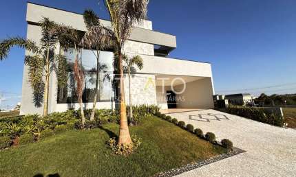 Casa em condomínio fechado com 3 quartos à venda na Rua Sebastião Cardoso, 168, Parque Brasil 500, Paulínia, 200 m2 por R$ 2.075.000