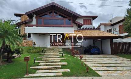 Casa em condomínio fechado com 4 quartos para alugar na Rua Sabiú, 11, Loteamento Alphaville Campinas, Campinas, 605 m2 por R$ 18.000