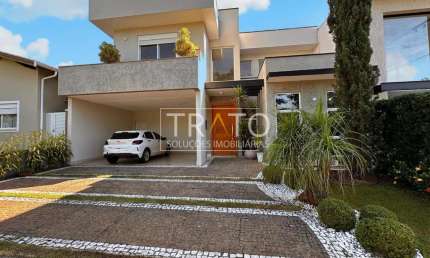 Casa em condomínio fechado com 3 quartos para alugar na Avenida Alexandre Cazelatto, 2660, Cond Figueira Branca, Paulínia, 304 m2 por R$ 15.000