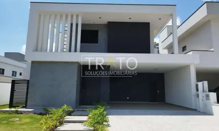 Casa em condomínio fechado com 3 quartos à venda na estrada municipal do roncáglia, 1090, residencial mont' alcino, valinhos, 239 m2 por r$ 1.950.000