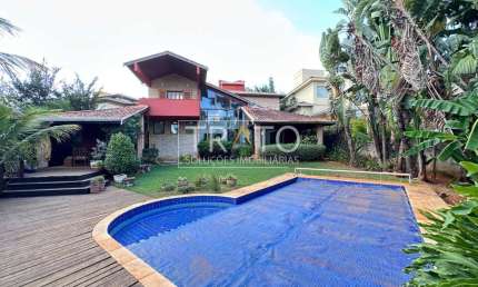 Casa em condomínio fechado com 5 quartos à venda na avenida professor adelar mates, 172, loteamento residencial barão do café, campinas, 441 m2 por r$ 2.500.000