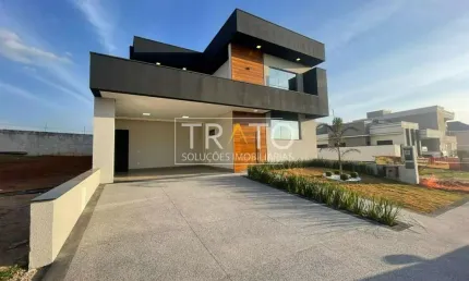 Casa em condomínio fechado com 3 quartos à venda na Avenida Fábio Ferraz Bicudo, s/n°, Jardim Residencial Dona Lucilla, Indaiatuba, 300 m2 por R$ 2.491.000