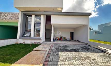 Casa em condomínio fechado com 3 quartos à venda na Avenida José Puccinelli, 1240, Campos do Conde II, Paulínia, 187 m2 por R$ 950.000