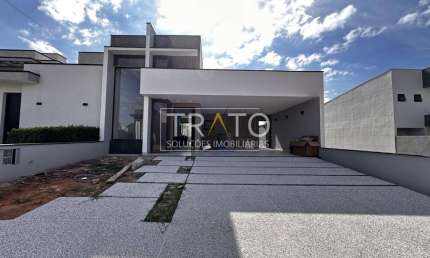 Casa em condomínio fechado com 3 quartos à venda na Avenida José Puccinelli, 1240, Campos do Conde II, Paulínia, 177 m2 por R$ 1.290.000