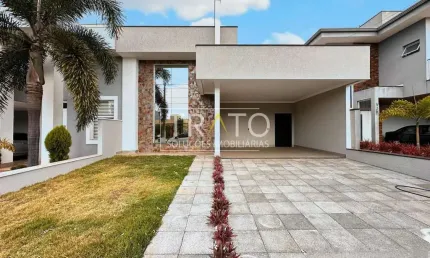 Casa em condomínio fechado com 3 quartos à venda na Avenida José Puccinelli, 1240, Campos do Conde II, Paulínia, 155 m2 por R$ 1.150.000