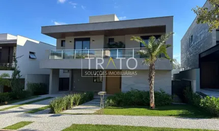 Casa em condomínio fechado com 5 quartos à venda na Rua das Palmas, 1, Alphaville Dom Pedro, Campinas, 388 m2 por R$ 4.600.000