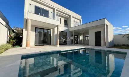 Casa em condomínio fechado com 4 quartos para alugar na Rua José Peressinoto, 1, Alphaville Dom Pedro 2, Campinas, 350 m2 por R$ 20.000