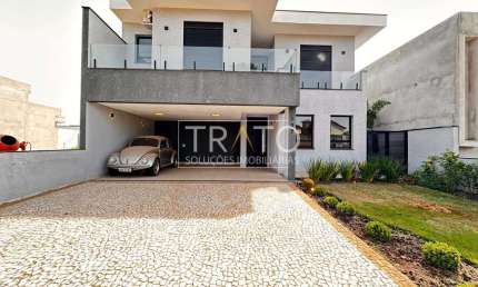 Casa em condomínio fechado com 3 quartos à venda na Rua Sebastião Cardoso, 548, Parque Brasil 500, Paulínia, 302 m2 por R$ 1.850.000