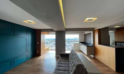 Apartamento com 2 dormitórios, sendo 1 suíte e 3 banheiros,