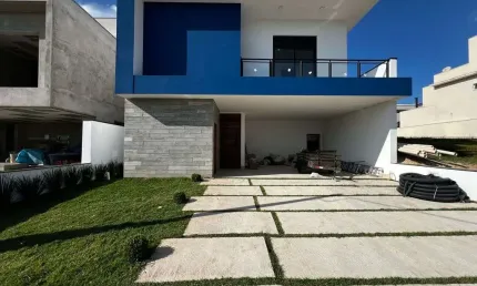 Casa Alto Padrão com 3 Suítes, SPA e Home Office no Central Parque em Salto/SP
